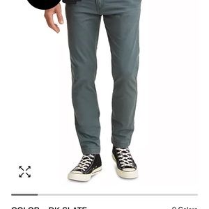 Levis chinos 511 slim fit - grey colored, 29x32.